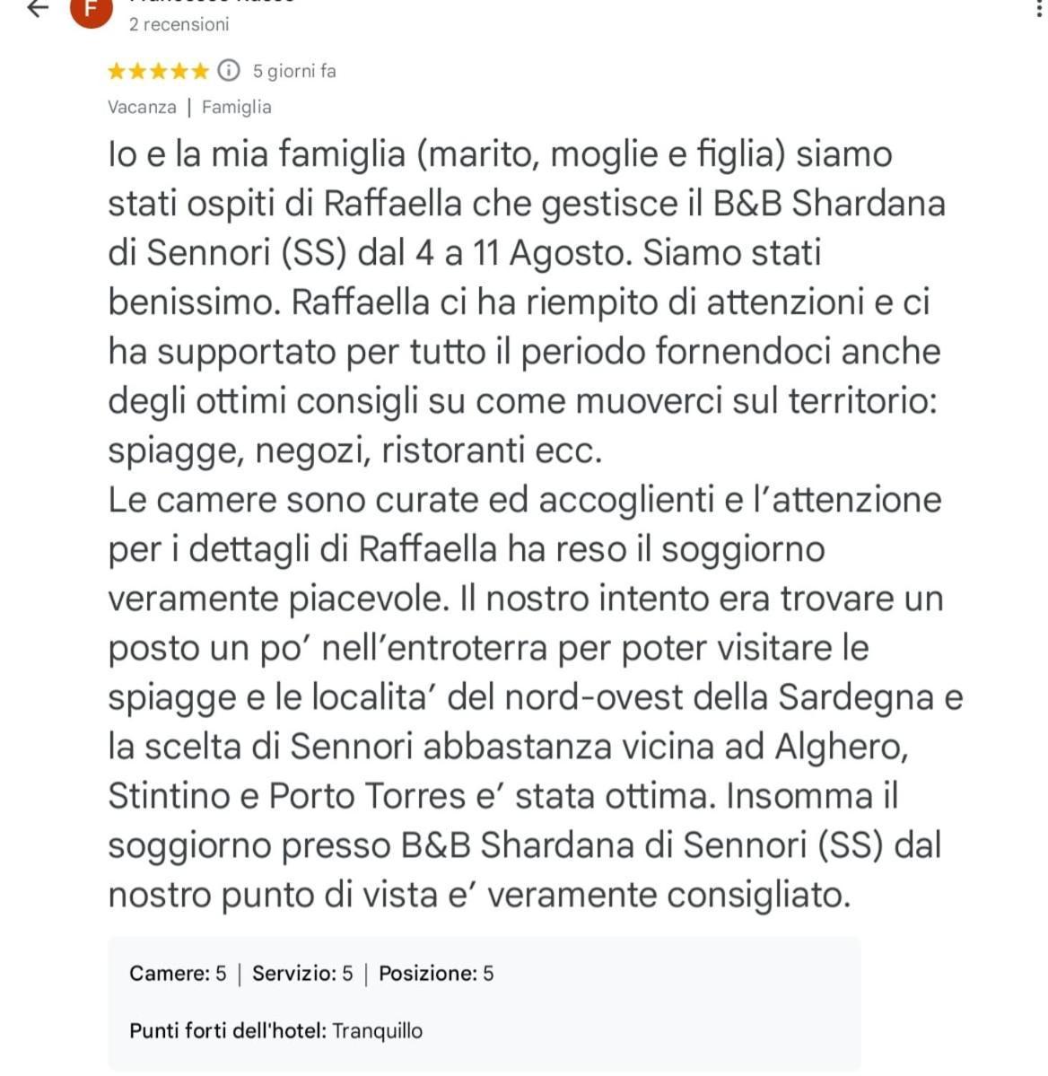 B&B Shardana Sennori Экстерьер фото